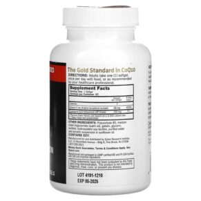 Qunol Ultra CoQ10 100 mg 60 Softgels 898440001240