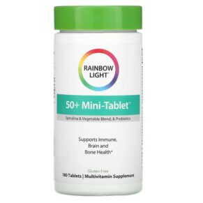 Rainbow Light 50+ Mini-Tablet 180 viên 021888113439