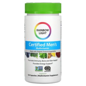 Rainbow Light Certified Men's Multivitamin 120 viên 021888800117