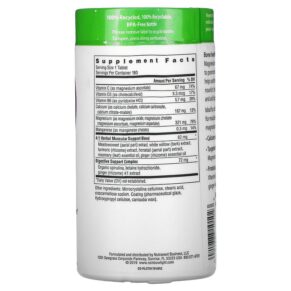 Rainbow Light Magnesium Calcium+ 180 Tablets 3 Rainbow Light Magnesium Calcium+ 180 Tablets 021888101023