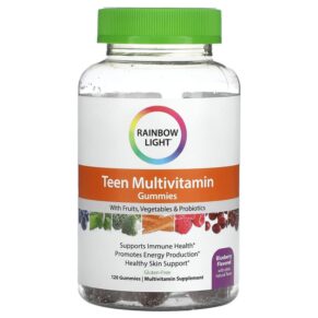 Rainbow Light Teen's Multivitamin Blueberry 120 viên 021888201525