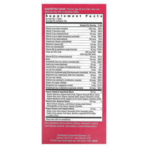 Rainbow Light Women's One 50+ Daily Multivitamin High Potency 120 Vegetarian Tablets 021888204243