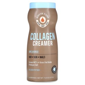RAPIDFIRE Collagen Creamer Unflavored 7.65 oz (217 g) 035046105976