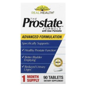 Real Health The Prostate Formula + Saw Palmetto 90 viên 647125200016