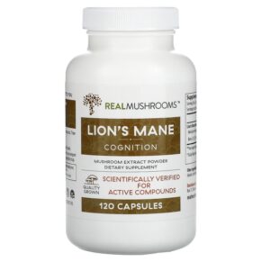 Real Mushrooms Lion's Mane Cognition 120 viên 628110068040