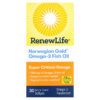 Renew Life Norwegian Gold Omega-3 Fish Oil 950 mg 30 viên 631257155542