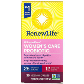 Renew Life Ultimate Flora Women's Care Probiotic 25 Billion Live Cultures 30 viên 631257158635