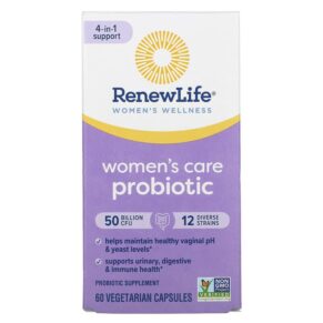 Renew Life Women's Care Probiotic 50 Billion CFU 60 viên 631257121196