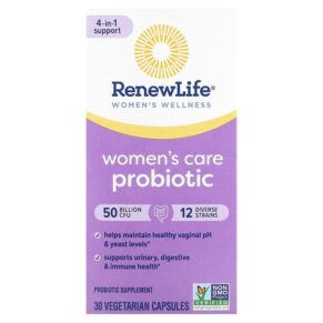 Renew Life Women's Care Vaginal Probiotics 50 Billion CFU 30 viên 631257121165