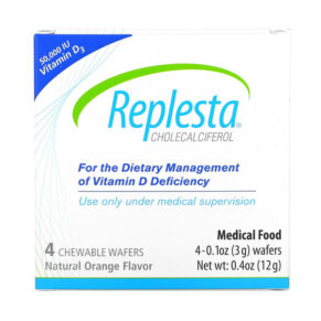 Replesta Vitamin D-3 Cholecalciferol Natural Orange 50.000 IU 4 bánh 602359460100