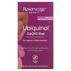 Reserveage Nutrition Ubiquinol Coq10 Stat 30 viên 835552001904