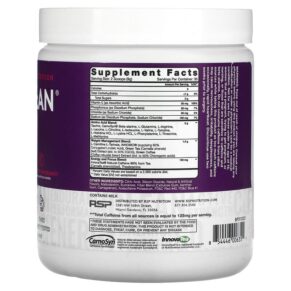 RSP Nutrition AminoLean 5 g Amino Acids + Anytime Energy Blackberry Pomegranate 9.52 oz (270 g) 854446006351