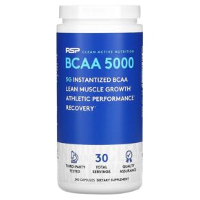 RSP Nutrition BCAA 5000 Instantized BCAA 240 viên 858491007257