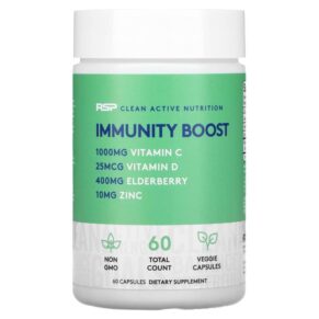 RSP Nutrition Immunity Boost Immune System Support + Vitamins & Antioxidants + Immune Cell Production 60 viên 850019469332