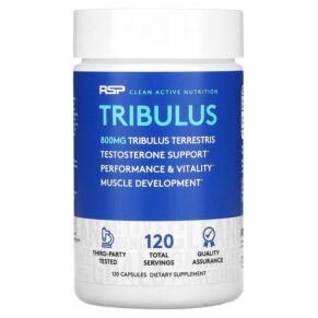 RSP Nutrition Tribulus Testosterone Support 800 mg 120 viên 854446006610