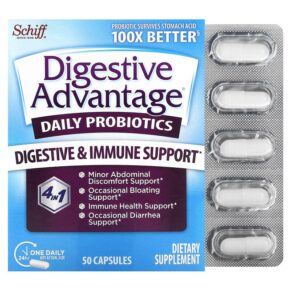 Schiff Digestive Advantage Daily Probiotics 50 viên 020525181671