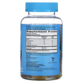 Schiff Digestive Advantage Kids Daily Probiotic + Gentle Prebiotic Fiber Natural Fruit 65 Gummies 020525991300