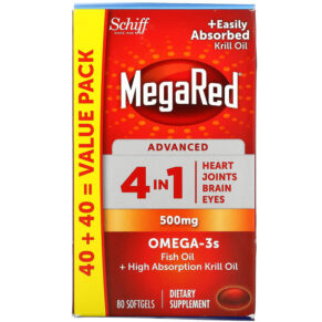 Schiff MegaRed Advanced 4 In 1 500 mg 80 viên 020525960993