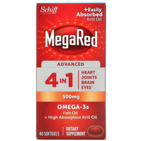 Schiff MegaRed Advanced 4 In 1 Omega-3s 500 mg 40 viên 020525981615