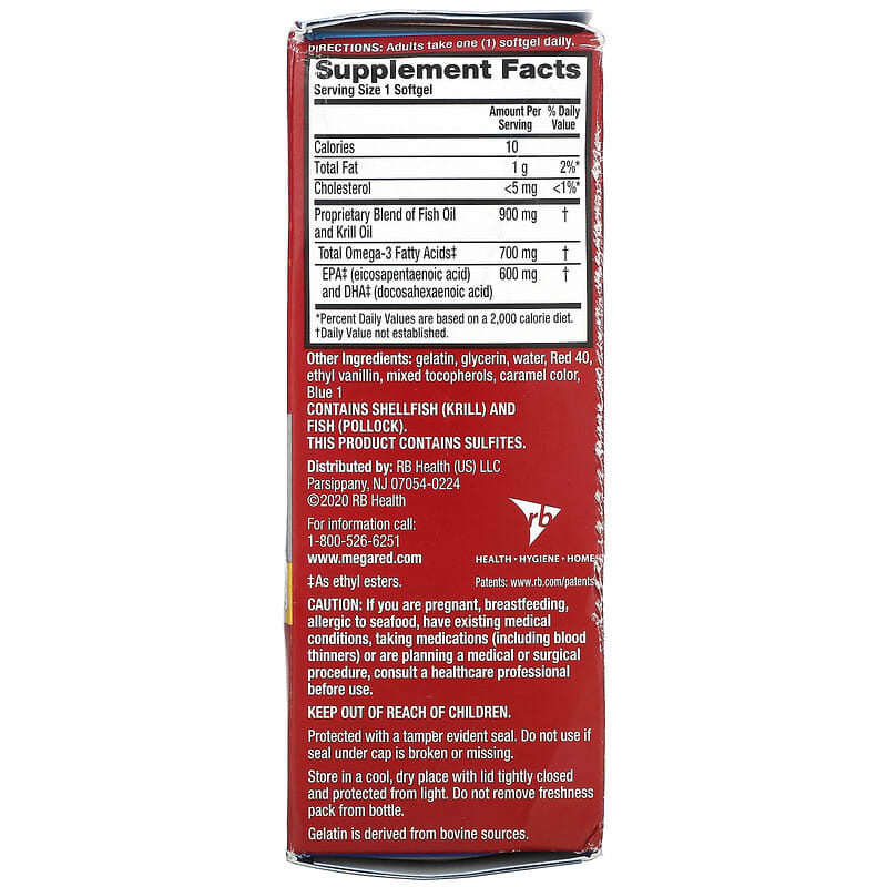 Schiff MegaRed Advanced 4 In 1 Omega-3s Extra Strength 900 mg 40 Softgels 8 Thành phần vi chất Schiff MegaRed Advanced 4 In 1 Omega-3s Extra Strength 900 mg 40 viên 020525963994