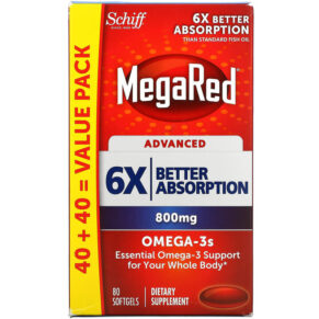 Schiff MegaRed Advanced 800 mg 80 viên 020525974136