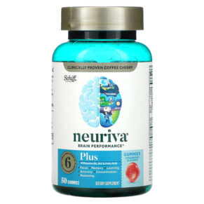 Schiff Neuriva Brain Performance Plus Vitamins B6 B12 & Folic Acid Strawberry 50 viên 647865195023