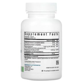 Seeking Health HomocysteX Plus with TMG 60 Vegetarian Capsules 810007520483