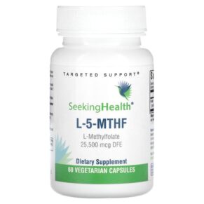 Seeking Health L-5-MTHF L-Methylfolate 25.500 mcg DFE 60 viên 810007521800