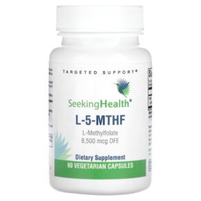 Seeking Health L-5-MTHF L-Methylfolate 8.500 mcg DFE 60 viên 810007521794