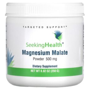 Seeking Health Magnesium Malate Powder 500 mg 8.82 oz (250 g) 810007520667