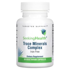 Seeking Health Trace Minerals Complex Iron Free 30 viên 810007521268