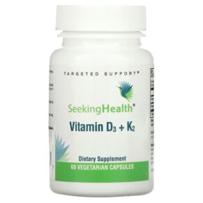 Seeking Health Vitamin D3 + K2 60 viên 810007521367