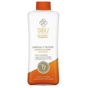 Sibu Beauty Omega-7 Blend Everyday Sea Berry Juice Blend 25.35 fl oz (750 ml) 858180002044