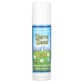 Sierra Bees Sleep Time Balm Stick Lavender & Chamomile 0.6 oz (17 g) 898220021482