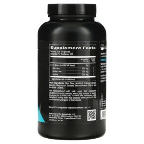 Sierra Fit Micronized BCAA Branched Chain Amino Acids 500 mg 240 Veggie Capsules 3 Sierra Fit Micronized BCAA Branched Chain Amino Acids 500 mg 240 Veggie Capsules 898220017980
