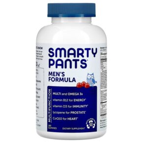 SmartyPants Men's Formula Lemon Creme Blueberry & Blackberry 180 viên 851356004781
