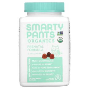 SmartyPants Organics Prenatal Formula Grape Blueberry & Mixed Berry 120 viên 817053020806