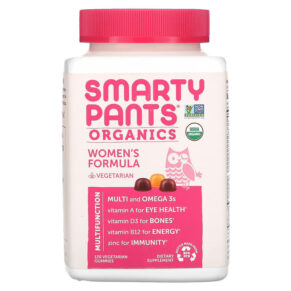 SmartyPants Organics Women's Complete Raspberries Lemon Lime & Grape 120 viên 817053020813