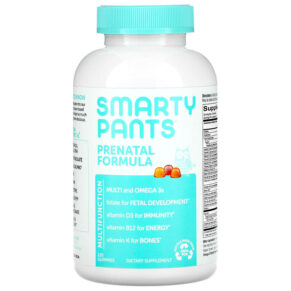 SmartyPants Prenatal Formula Lemon Orange & Strawberry Banana 120 viên 851356004309