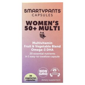 SmartyPants Women's 50+ Multi 30 viên 817053023203