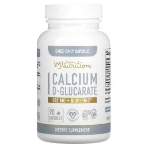 SMNutrition Calcium D-Glucarate + BioPerine 500 mg 90 viên 850005458050