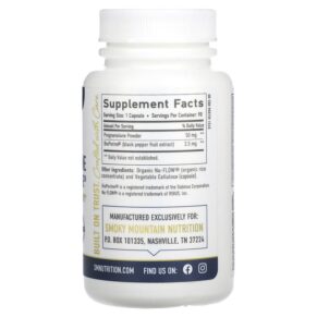 SMNutrition Pregnenolone + Bioperine 50 mg 90 Capsules 850005458111
