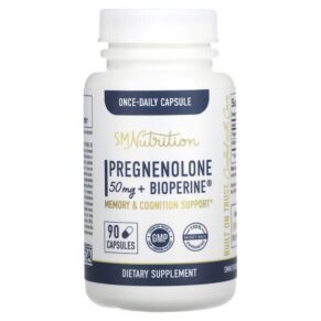 SMNutrition Pregnenolone + Bioperine 50 mg 90 viên 850005458111