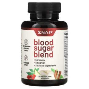 Snap Supplements Blood Sugar Blend 60 viên 850039253096