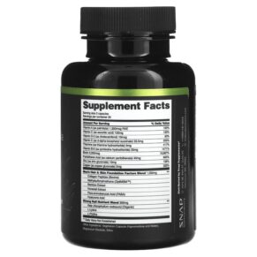 Snap Supplements Hairtonic Hair & Beard Growth Formula 60 Capsules 850039253164
