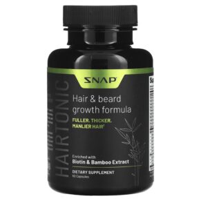 Snap Supplements Hairtonic Hair & Beard Growth Formula 60 viên 850039253164