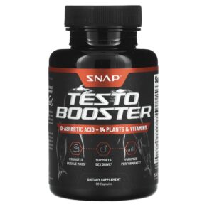 Snap Supplements Testo Booster 60 viên 850039253416