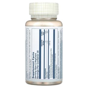 Solaray Bacillus Coagulans 2.5 Billion 60 VegCaps 076280731767