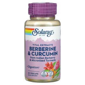 Solaray Berberine & Curcumin 60 viên 076280316247