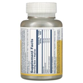 Solaray Betaine HCL with Pepsin 250 mg 180 VegCaps 076280048162
